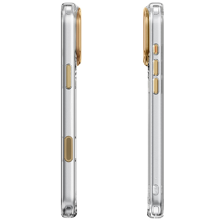 قاب نیمی شفاف Nimmy Magnetic Crystal Clear آیفون (GN1034)