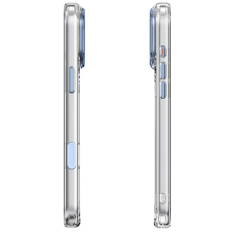قاب نیمی شفاف Nimmy Magnetic Crystal Clear آیفون (GN1034)