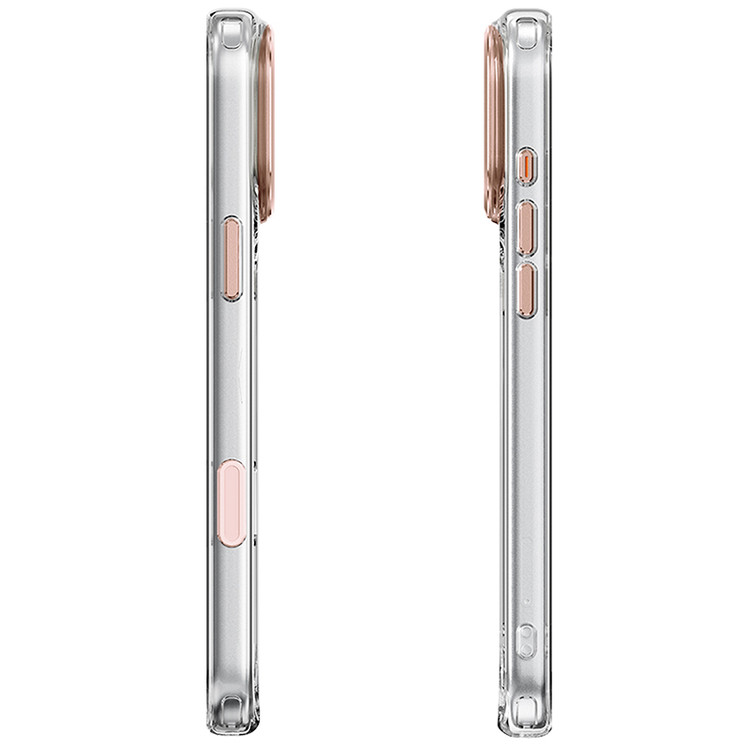 قاب نیمی شفاف Nimmy Magnetic Crystal Clear آیفون (GN1034)