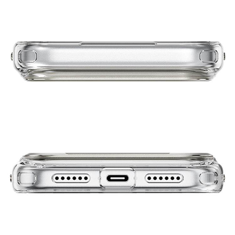 قاب نیمی شفاف Nimmy Magnetic Crystal Clear آیفون (GN1034)