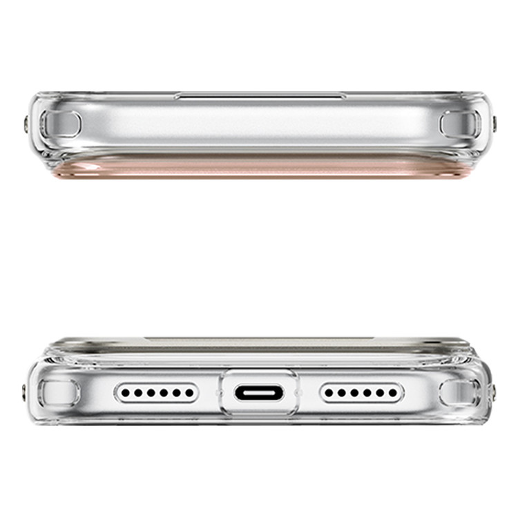 قاب نیمی شفاف Nimmy Magnetic Crystal Clear آیفون (GN1034)