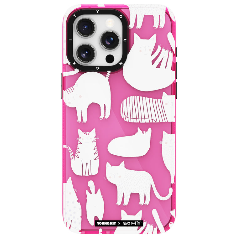 قاب یانگ کیت Youngkit Alice Potter Fantasy Cat Iphone (GN1038)