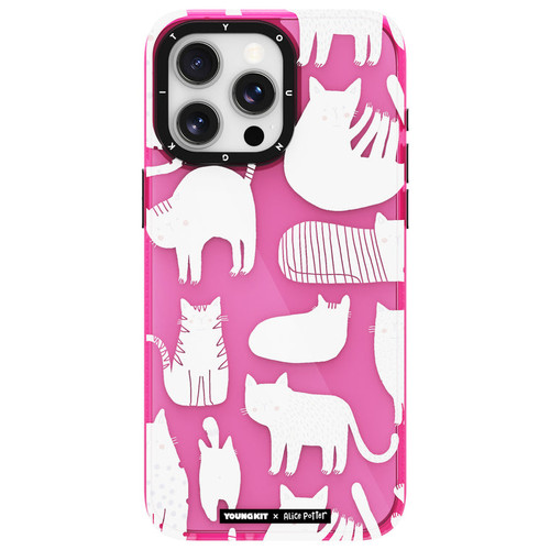 قاب یانگ کیت Youngkit Alice Potter Fantasy Cat Iphone (GN1038)