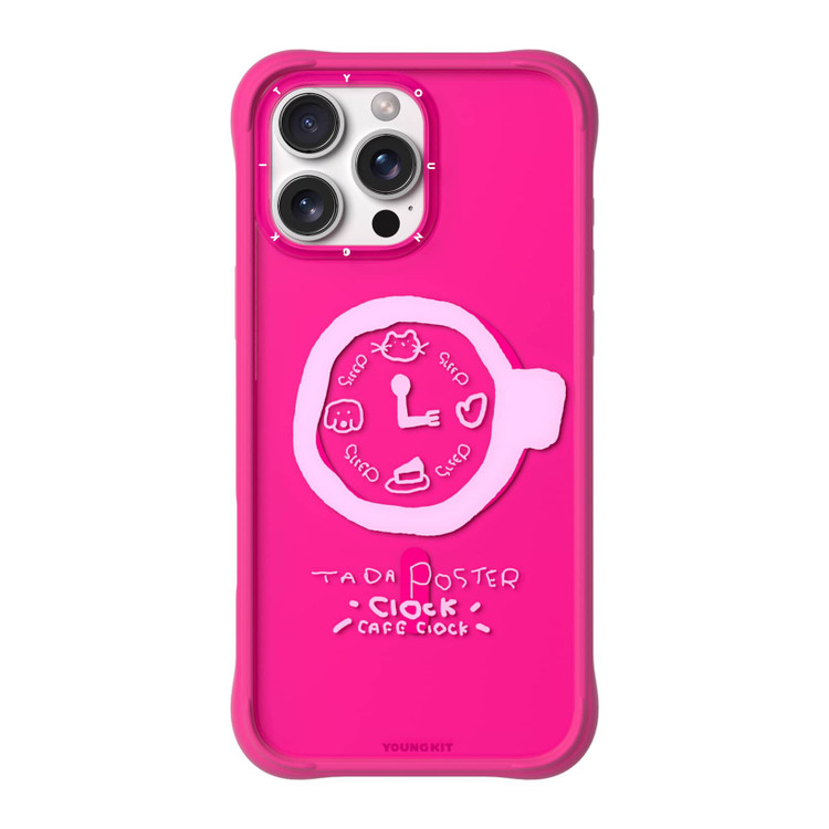 قاب Youngkit یانگ کیت Coffee Time Series صورتی (GN1041)
