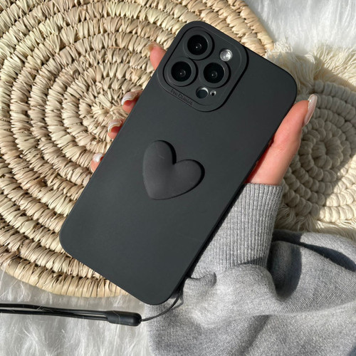 قاب قلبی پرو کمرا با بند آویز iphone (GN1049)