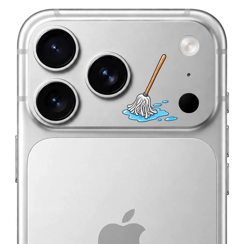 محافظ دور لنز طرح پاک کن Mop بلو Blueo Invisible Shock-Resistant Lens Protection (GN1051)