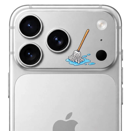 محافظ دور لنز طرح پاک کن Mop بلو Blueo Invisible Shock-Resistant Lens Protection (GN1051)