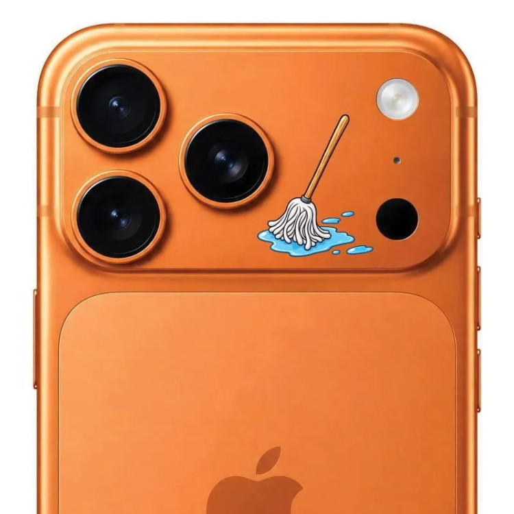 محافظ دور لنز طرح پاک کن Mop بلو Blueo Invisible Shock-Resistant Lens Protection (GN1051)