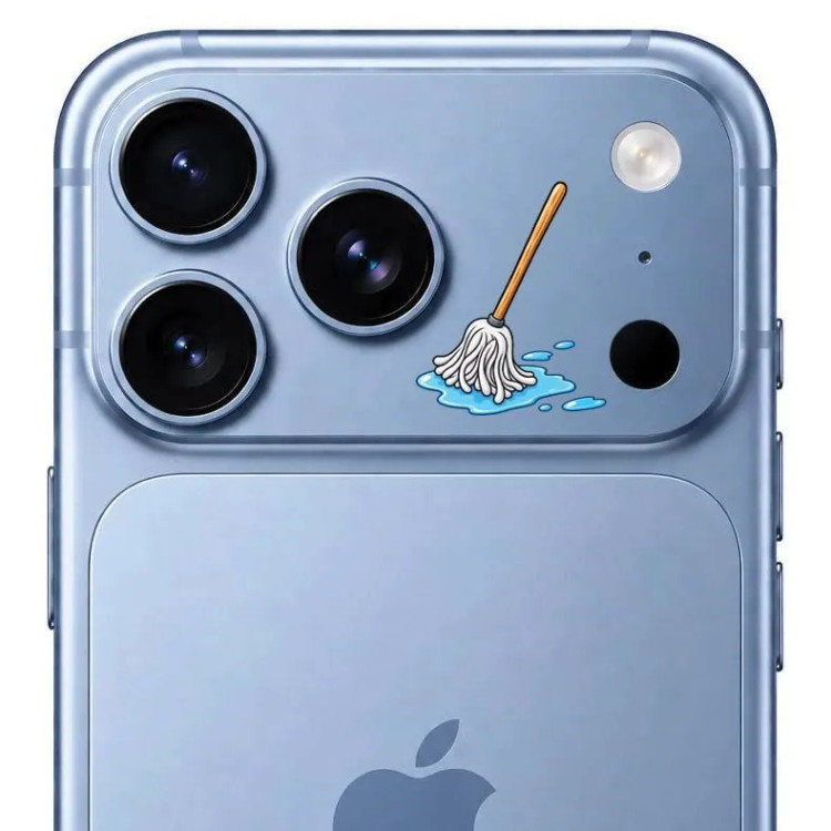 محافظ دور لنز طرح پاک کن Mop بلو Blueo Invisible Shock-Resistant Lens Protection (GN1051)