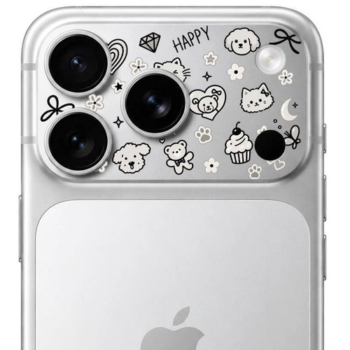 محافظ دور لنز طرح Happy بلو Blueo Invisible Shock-Resistant Lens Protection (GN1052)