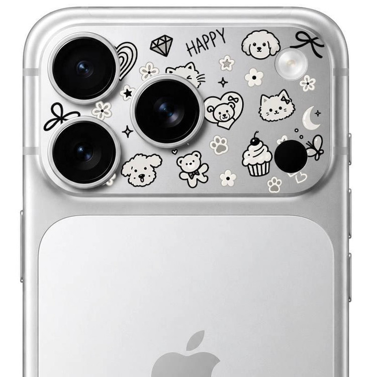 محافظ دور لنز طرح Happy بلو Blueo Invisible Shock-Resistant Lens Protection (GN1052)