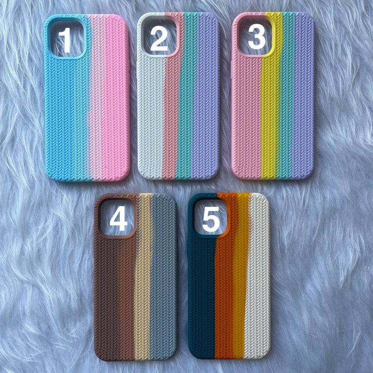 قاب حصیری رنگین کمانی iphone (GN1059)