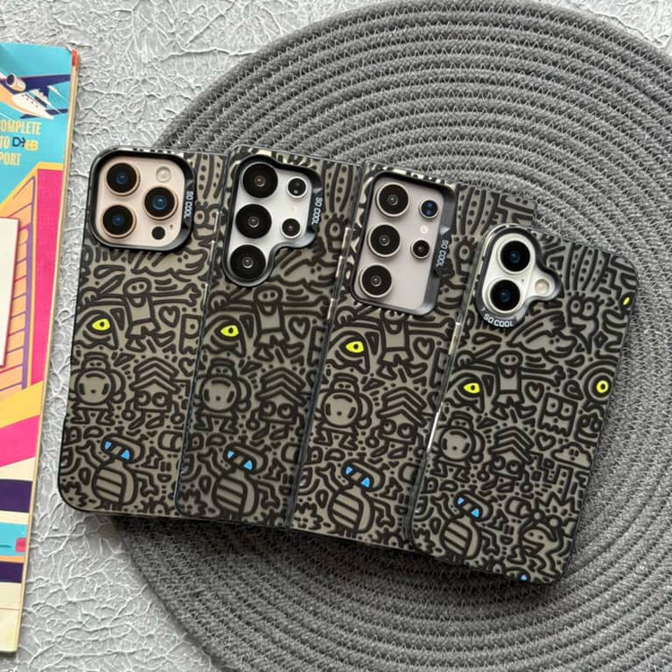 قاب So Cool سو کول Eye Monsters آیفون (GN1065)
