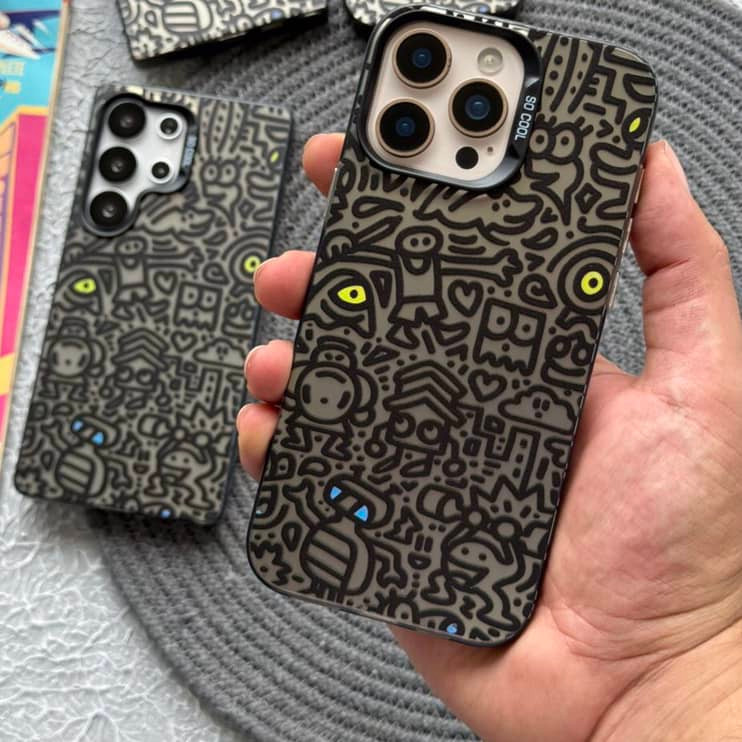 قاب So Cool سو کول Eye Monsters آیفون (GN1065)
