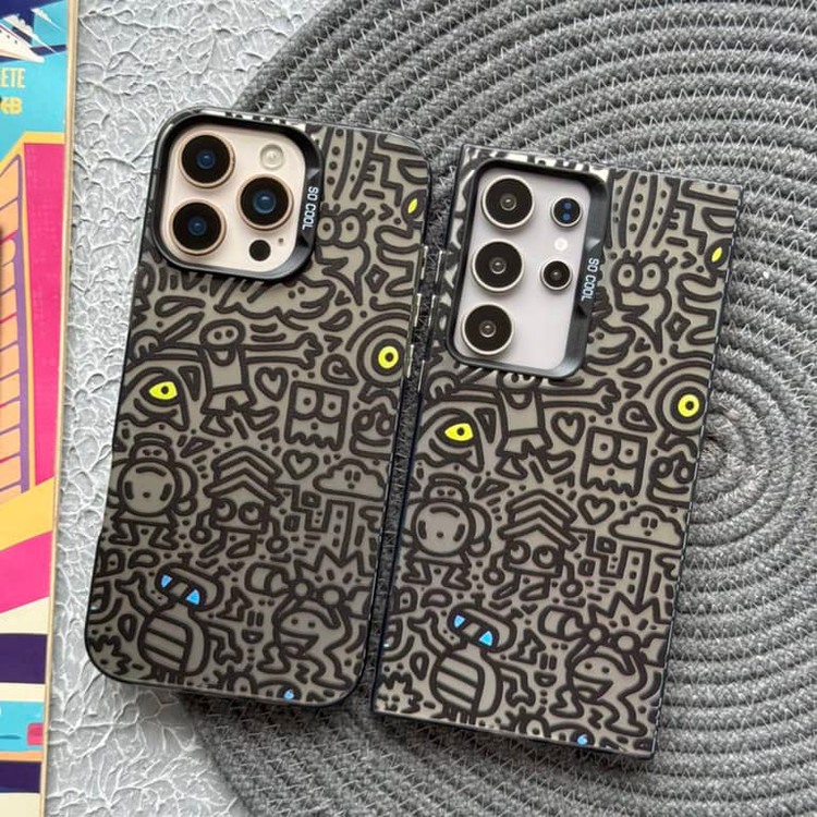 قاب So Cool سو کول Eye Monsters آیفون (GN1065)