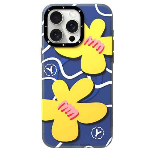 قاب یانگ کیت Youngkit Yellow Bloom Magsafe Iphone (GN1069)