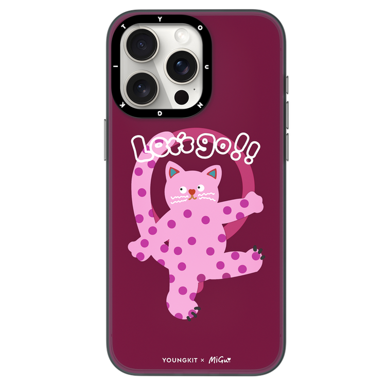 قاب Youngkit یانگ کیت Polka Dot Cat Magsafe Series Iphone (GN1092)
