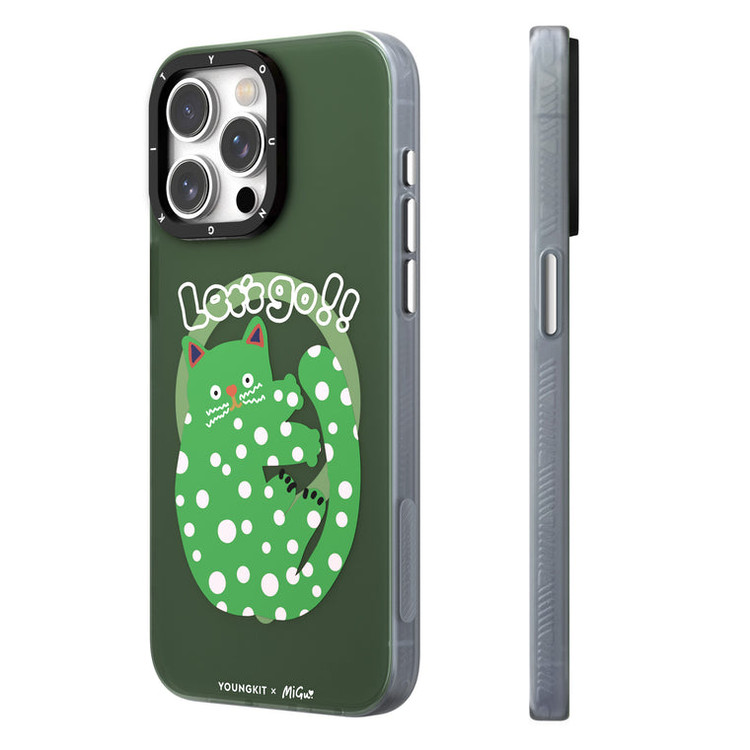 قاب Youngkit یانگ کیت Polka Dot Cat Magsafe Series Iphone (GN1092)
