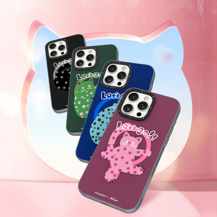 قاب Youngkit یانگ کیت Polka Dot Cat Magsafe Series Iphone (GN1092)