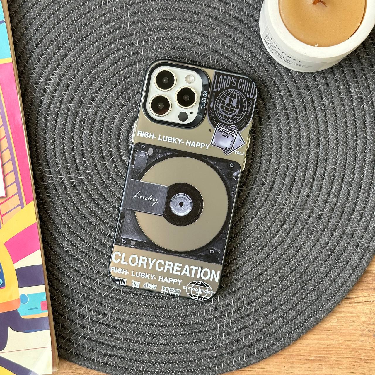 قاب سو کول So Cool نوار کاست آیفون (GN1098)