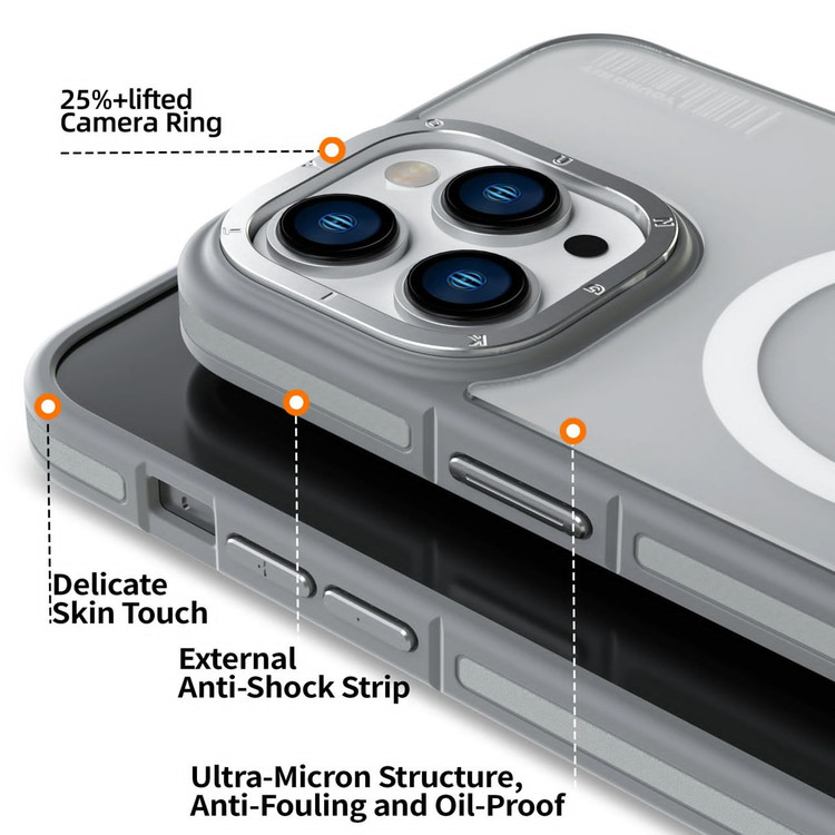 قاب Youngkit یانگ کیت Rock Sand Skin Feel Magsafe Series Iphone (GN1105)