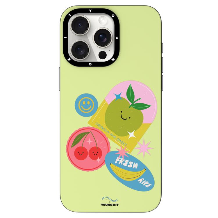 قاب یانگ کیت Youngkit Melissa Donne Fruit Stickers Magsafe Iphone (GN1118)