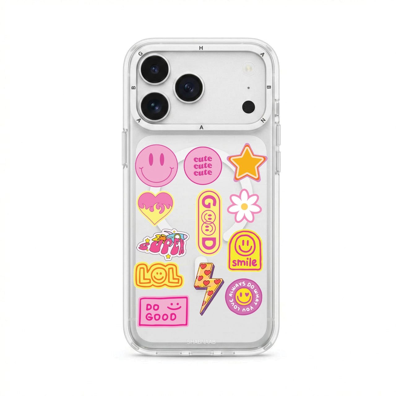 قاب کیوت Cute با مگ سیف قاب ناب ghabnaab آیفون (GN1120)