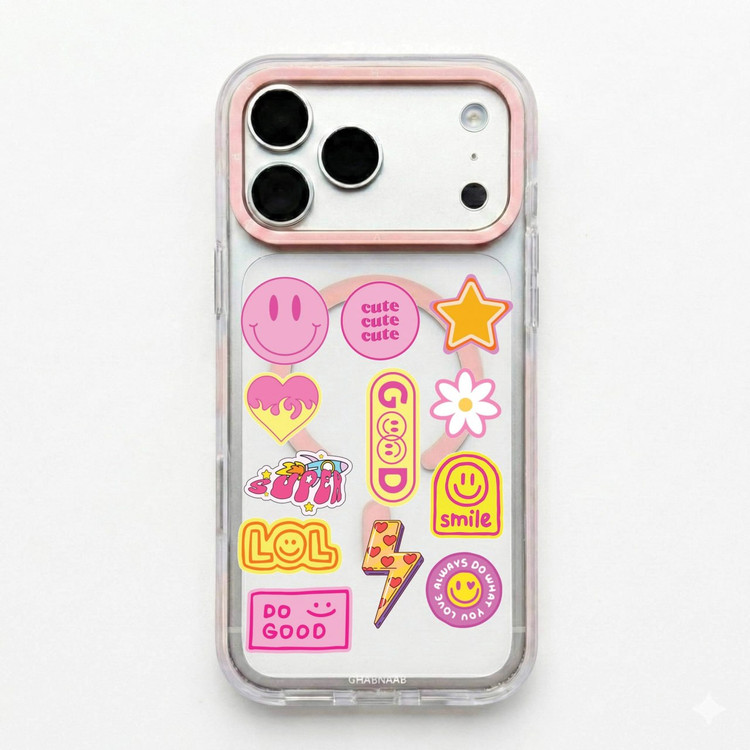 قاب کیوت Cute با مگ سیف قاب ناب ghabnaab آیفون (GN1120)