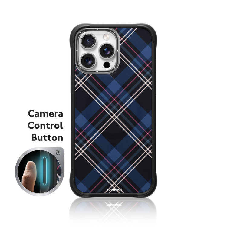 قاب Youngkit یانگ کیت Classic Check Removable Liquid Silicone Case Magsafe Iphone (GN1122)
