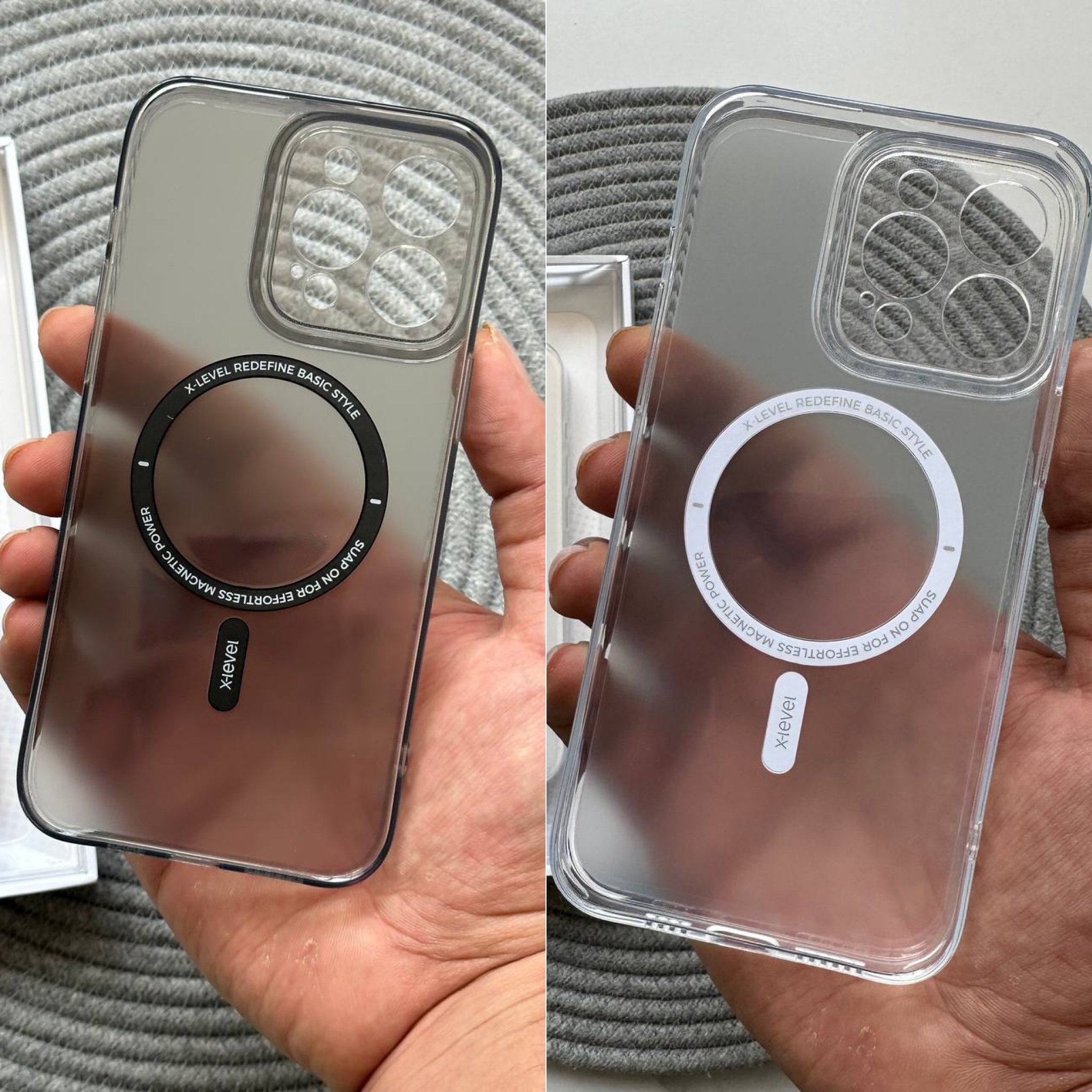 قاب X-Level Eagle Eye Glass پشت مات دور نرم ایکس لول آیفون Iphone (GN1129)