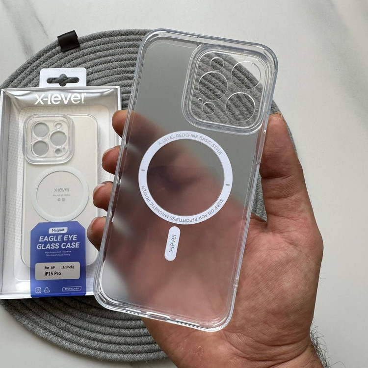 قاب X-Level Eagle Eye Glass پشت مات دور نرم ایکس لول آیفون Iphone (GN1129)