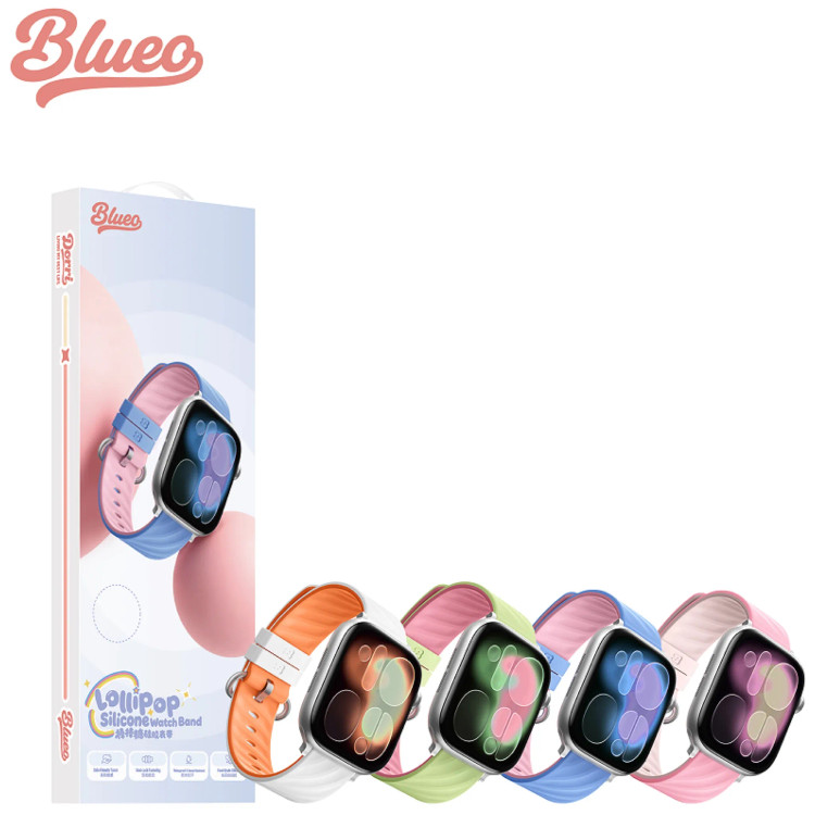بند اپل واچ بلو Blueo Lollipop Dorri Silicone Watch Band (GN1132)