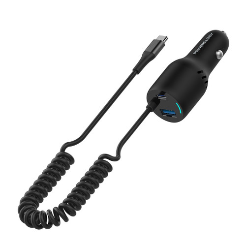 شارژر فندکی پاورولوژی Powerology Triple Output Car Charger (GN1133)