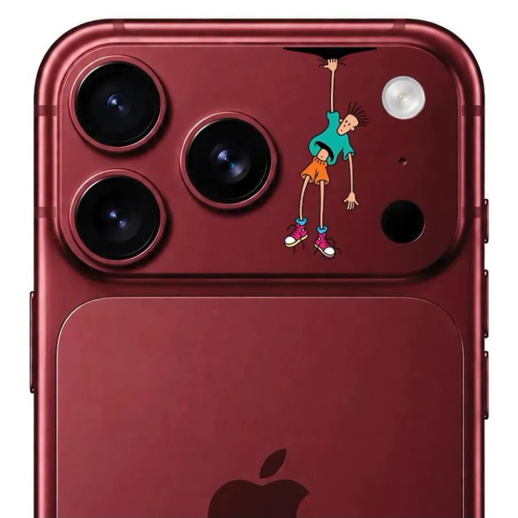 محافظ دور لنز طرح پسر Boy بلو Blueo Invisible Shock-Resistant Lens Protection (GN1140)