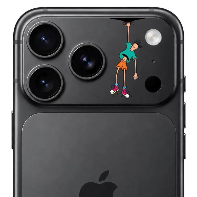 محافظ دور لنز طرح پسر Boy بلو Blueo Invisible Shock-Resistant Lens Protection (GN1140)