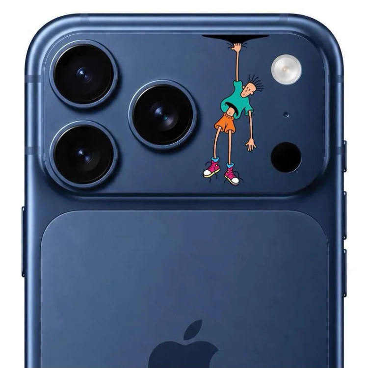 محافظ دور لنز طرح پسر Boy بلو Blueo Invisible Shock-Resistant Lens Protection (GN1140)