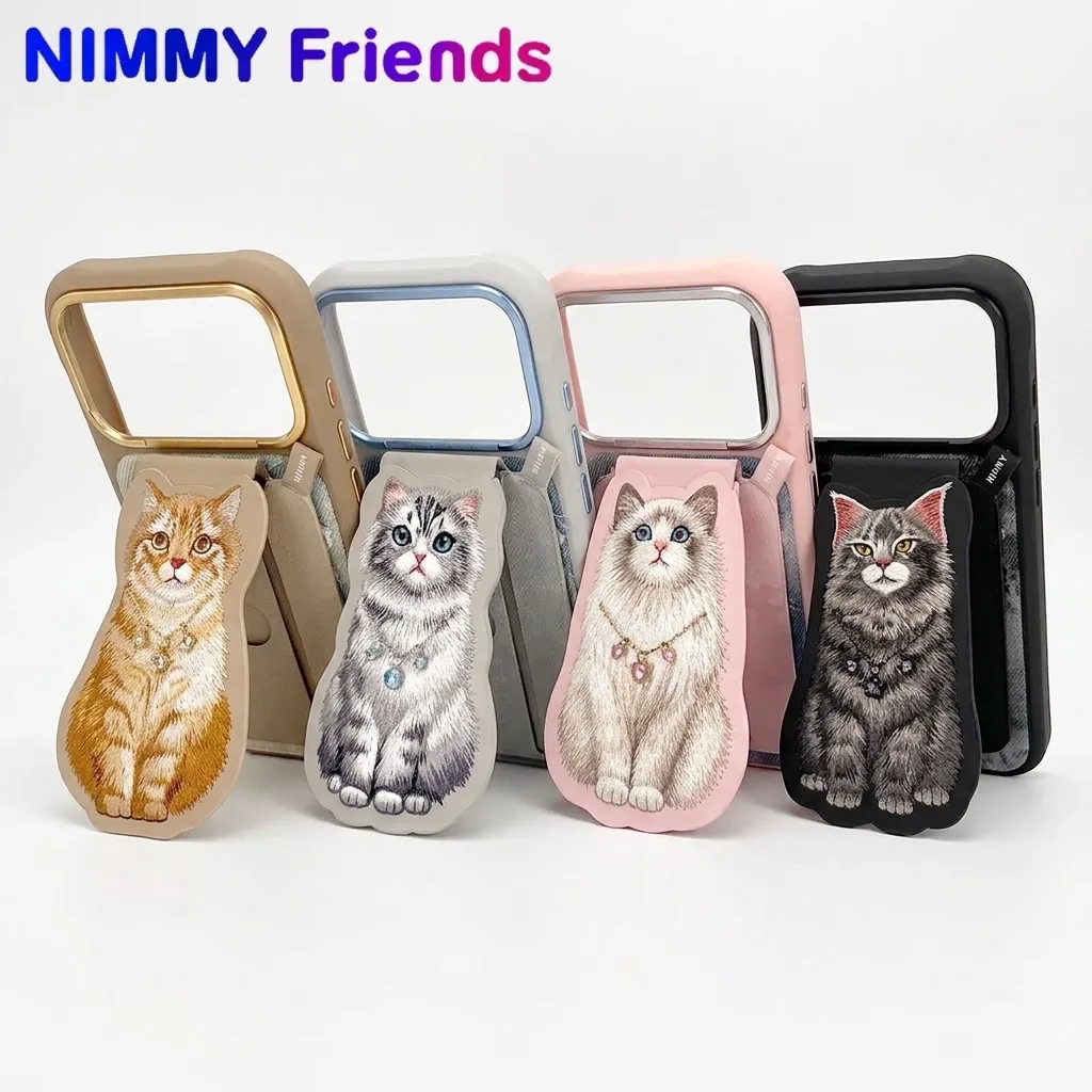 ست قاب و استند مگنتی نیمی Nimmy Lucky Fashion Series آیفون سری 17 & 18 (GN1141)