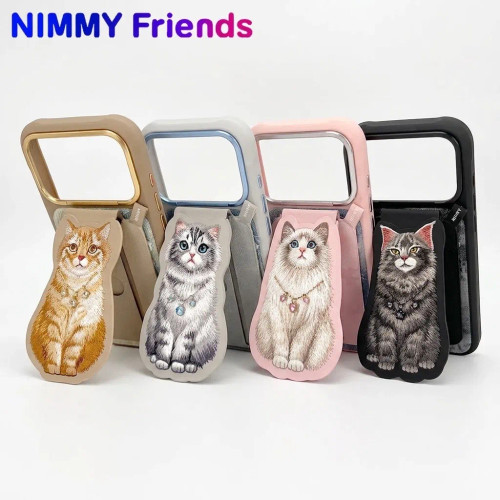 ست قاب و استند مگنتی نیمی Nimmy Lucky Fashion Series آیفون سری 17 & 18 (GN1141)