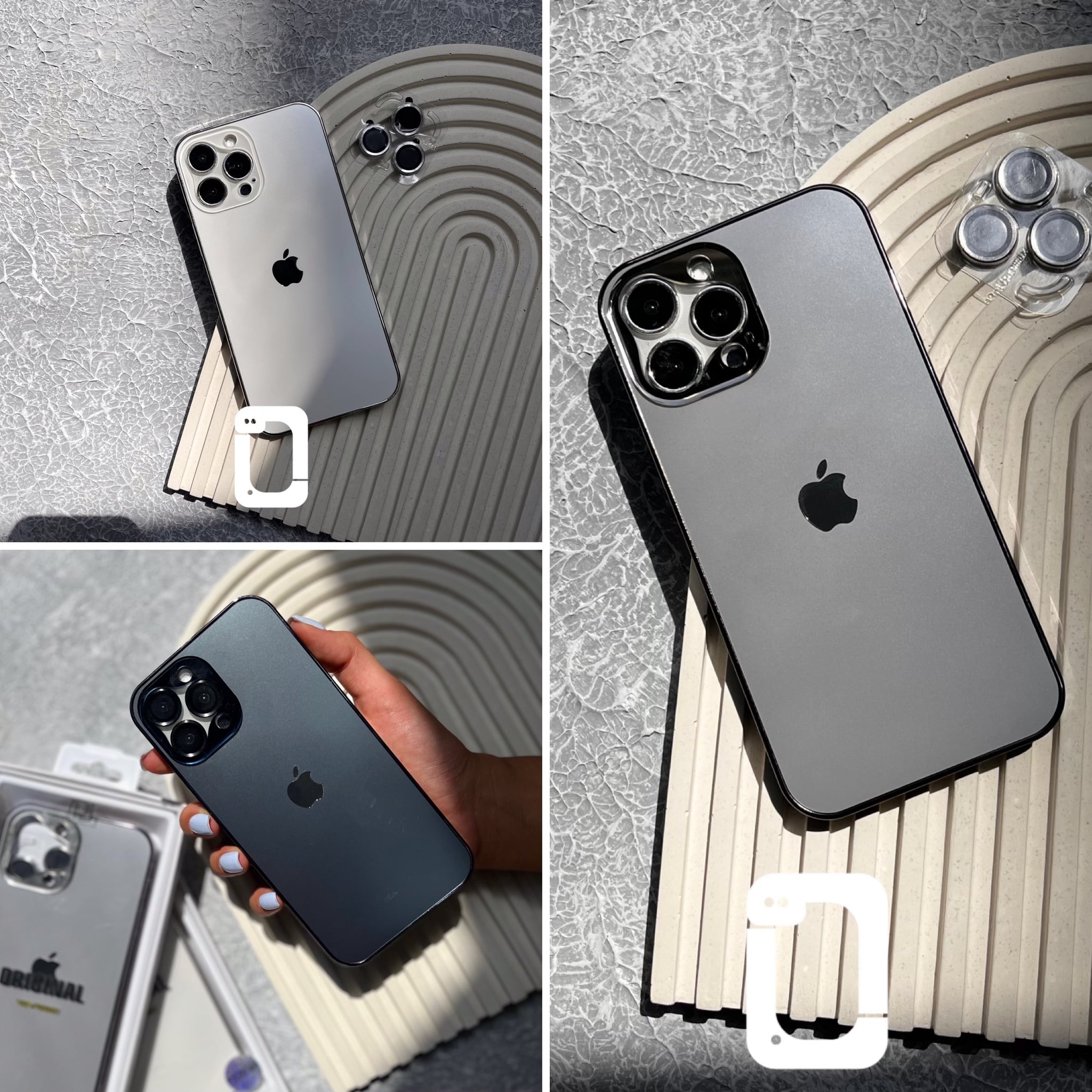 قاب New PVD به همراه محافظ لنز رینگی آیفون Iphone (GN1147)