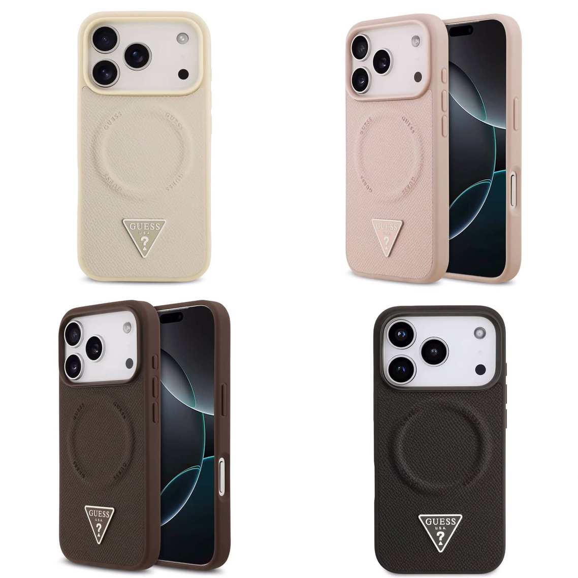 قاب Guess Magsafe گس مگ سیف دار Iphone سری 17 (GN1152)