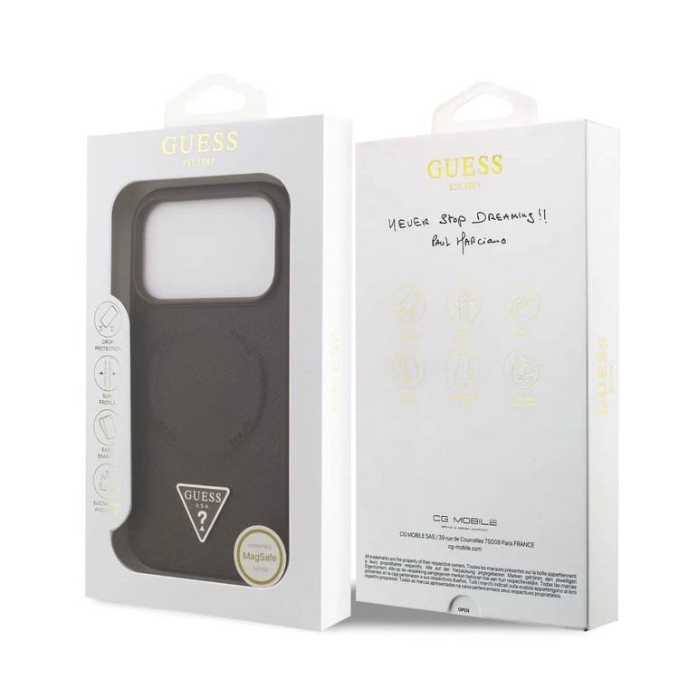 قاب Guess Magsafe گس مگ سیف دار Iphone سری 17 (GN1152)