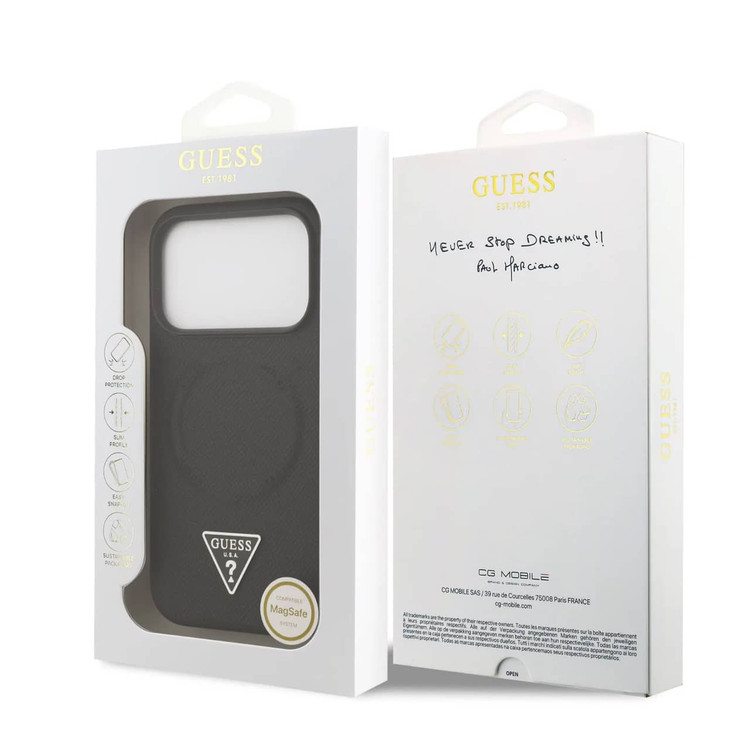 قاب Guess Magsafe گس مگ سیف دار Iphone سری 17 (GN1152)