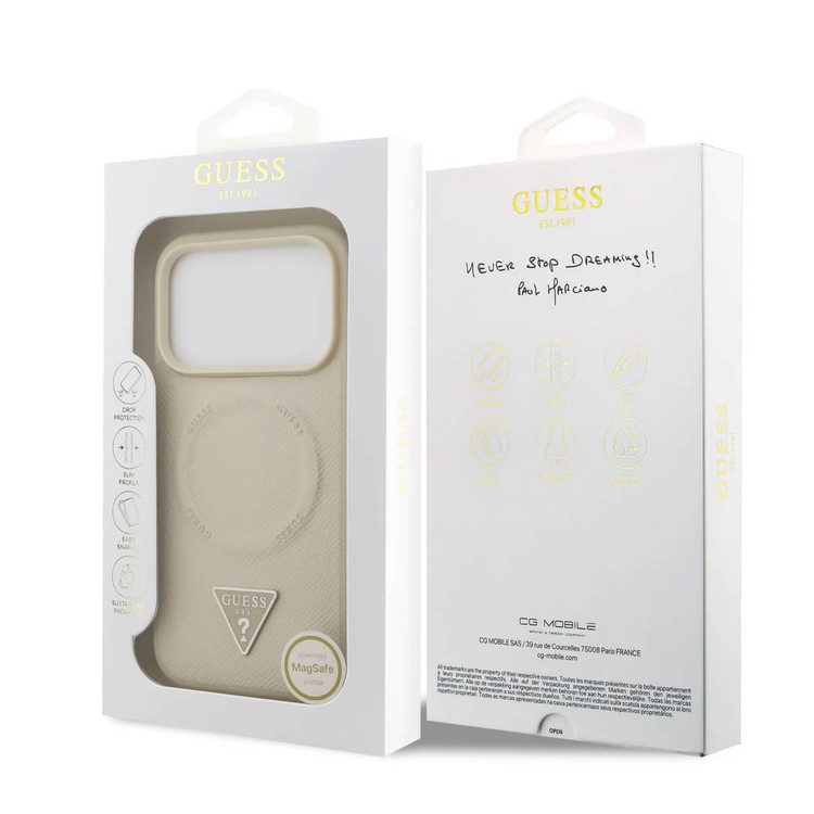 قاب Guess Magsafe گس مگ سیف دار Iphone سری 17 (GN1152)