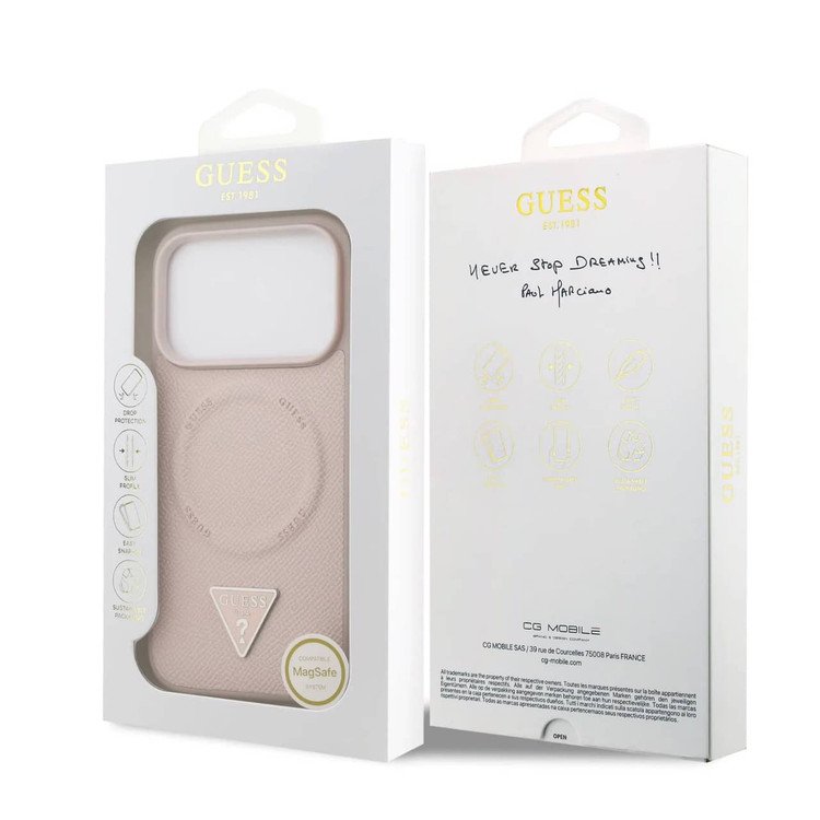 قاب Guess Magsafe گس مگ سیف دار Iphone سری 17 (GN1152)