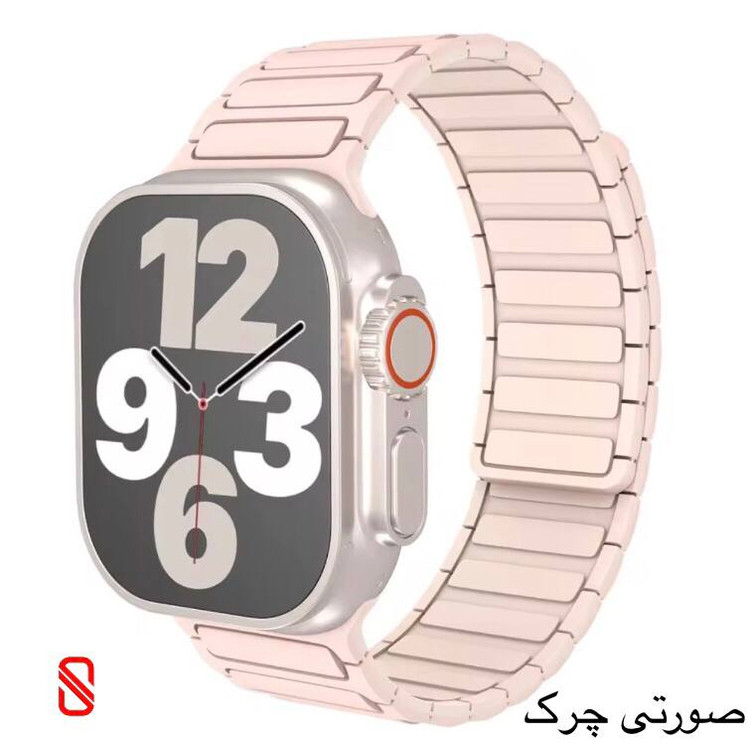 بند اپل واچ سیلیکون Silicone مگنتی آرمانی (GN1154)