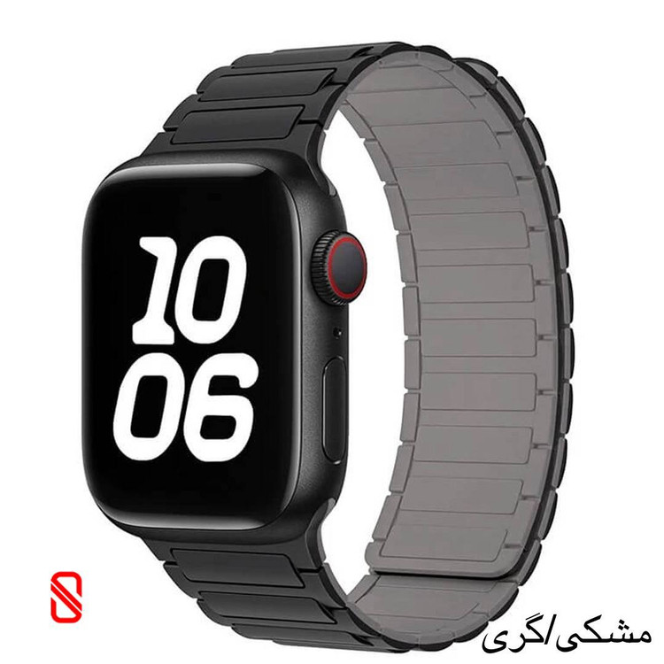 بند اپل واچ سیلیکون Silicone مگنتی آرمانی (GN1154)