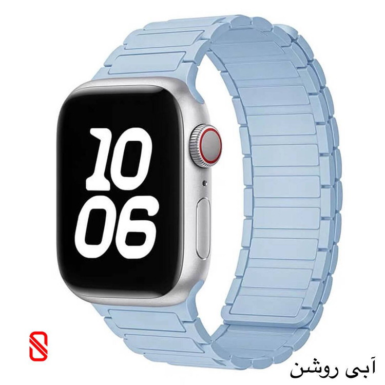 بند اپل واچ سیلیکون Silicone مگنتی آرمانی (GN1154)