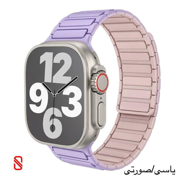 بند اپل واچ سیلیکون Silicone مگنتی آرمانی (GN1154)