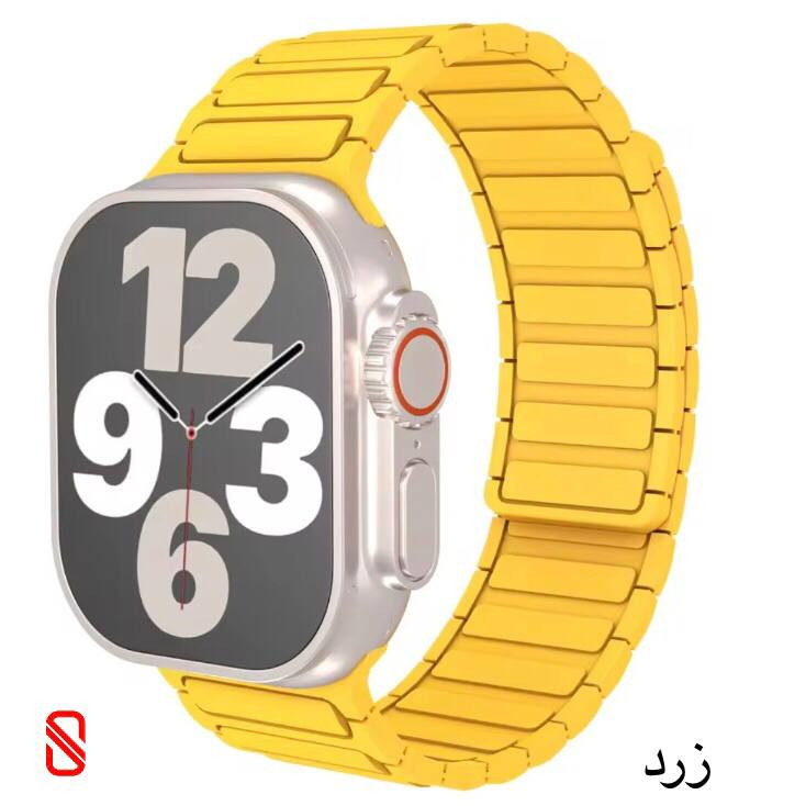 بند اپل واچ سیلیکون Silicone مگنتی آرمانی (GN1154)