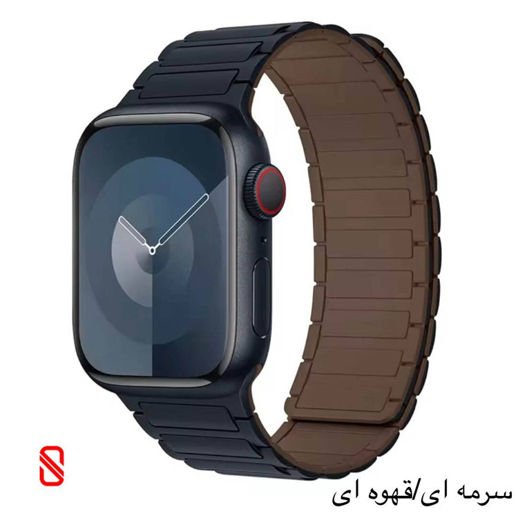 بند اپل واچ سیلیکون Silicone مگنتی آرمانی (GN1154)